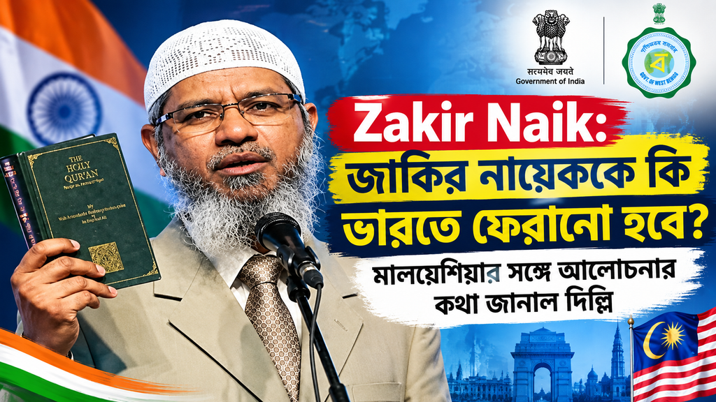 Zakir Naik: জাকির নায়েককে কি ভারতে ফেরানো হবে? মালয়েশিয়ার সঙ্গে প্রত্যর্পণ নিয়ে কী আলোচনা চলছে, জানুন বিস্তারিত